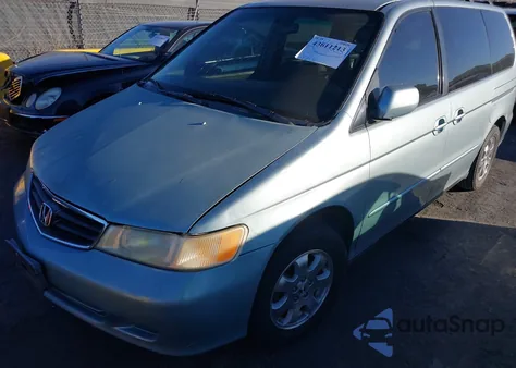 2004 Honda Odyssey Ex z USA, uszkodzony, nr VIN 5FNRL18884B136866